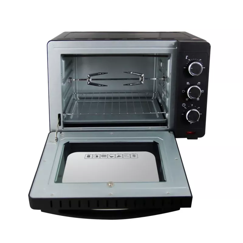 Mini horno ESPERANZA EKO006N – 25 L horno eléctrico compacto de sobremesa, 1600 W, convección, mandos giratorios