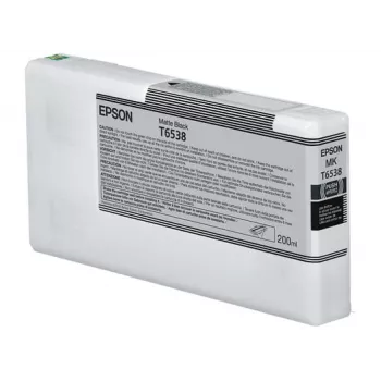 Cartucho de tinta Epson C13T65380N negro mate 200 ml Original pack individual