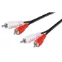 Goobay | Cable RCA estéreo 2x RCA | 50030 | 2 conectores RCA macho (audio izquierda/derecha) | 2 conectores RCA macho (audio izquierda/derecha)