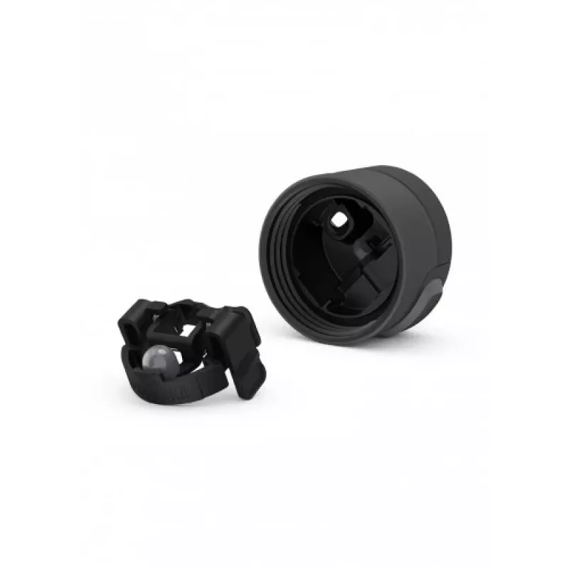 Vaso térmico Kambukka Etna 0,5 l negro – acero inoxidable al vacío, tapa SnapClean de 3 posiciones