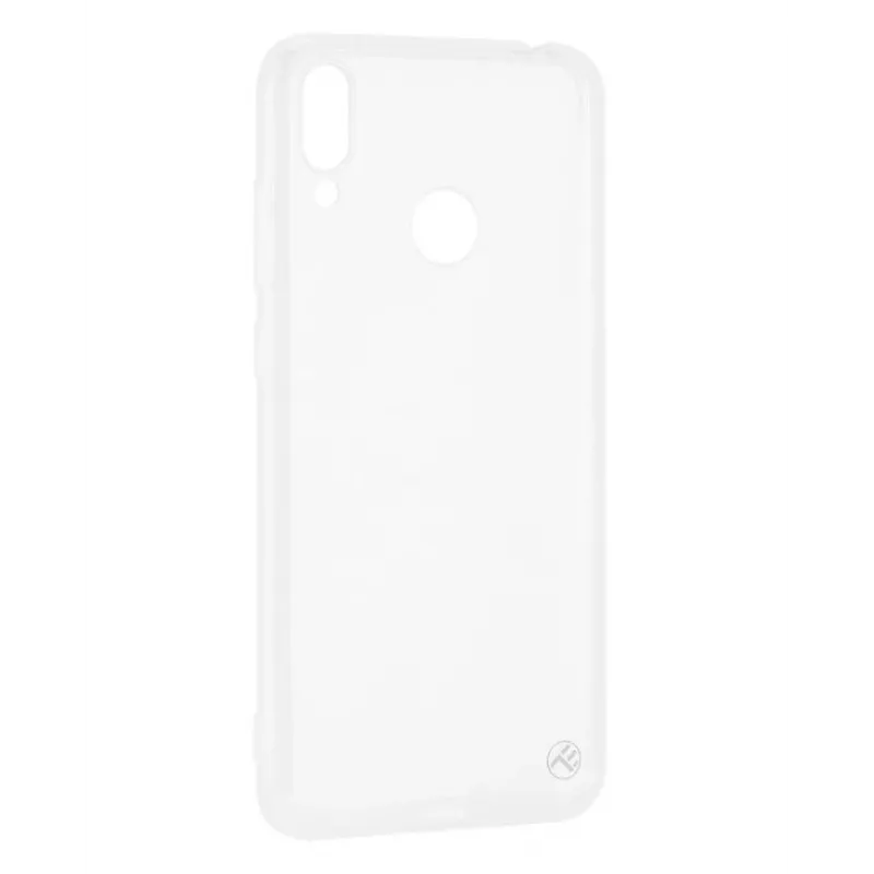 Funda de silicona para Huawei Y9 2019, Tellur, transparente