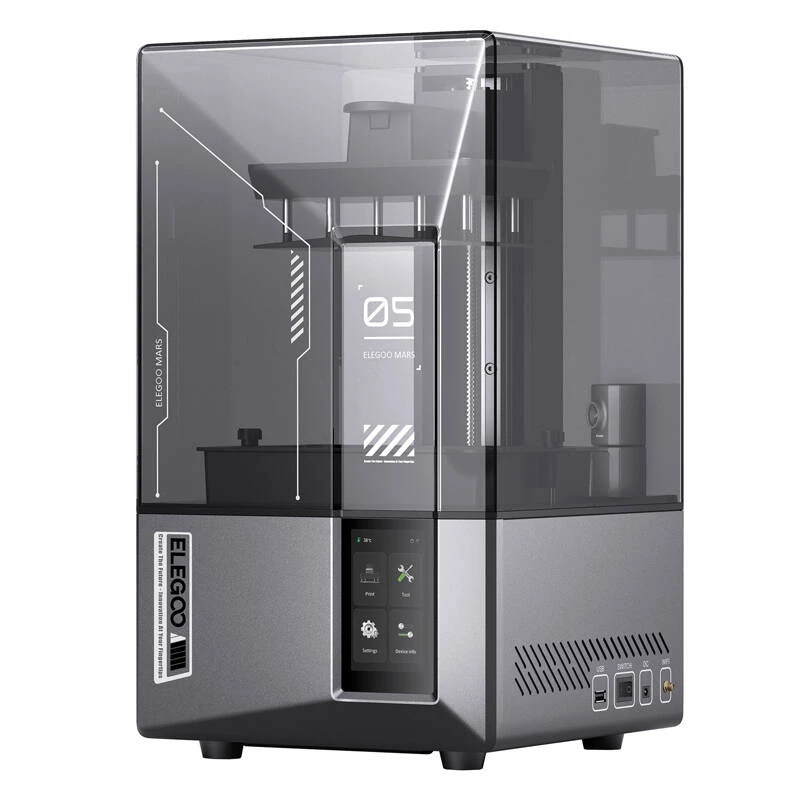 Impresora 3D de resina Elegoo Mars 5 Ultra resolución 4K LCD (modelo 50.101.013300)