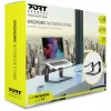 Soporte para portátil Port Designs 901103 — Aluminio y Negro, para portátiles hasta 15,6 pulgadas, ancho 260 mm, profundidad 145 mm, altura 225 mm