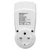 Temporizador electrónico QOLTEC PC0628 con pantalla LCD, cuenta atrás de 24 horas