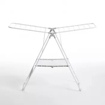 Tendedero RAYEN 6116.01 — 145 x 61 cm con soportes para zapatos integrados