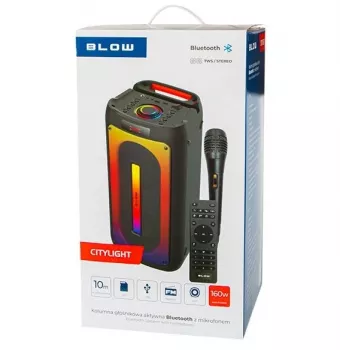 Altavoz Bluetooth CityLIGHT + mando a distancia + micrófono