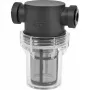 Alphacool ES Big Inline filtro de partículas 2x G1/4 IG, negro/transparente (29145)
