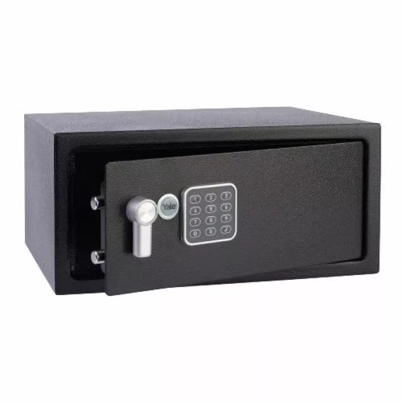 Caja fuerte de pie Yale YLV/200/DB2 acero negra 24L con cerradura de combinación