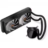 HydroX 240 ARGB, refrigeración líquida negra