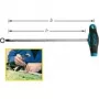 Hazet 828-5 Destornillador hexagonal de taller, 5 mm x 200 mm