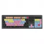 Logickeyboard Avid Pro Tools Astra 2 teclado USB para Mac, QWERTZ alemán, negro