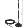 Antena omnidireccional DeLOCK 12418 SMA 5 dBi 0.824-1.99 GHz