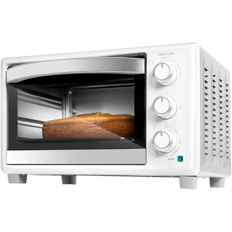 Cecotec Mini horno | Bake&Toast 2300 Blanco | 23 L | 1500 W | Blanco