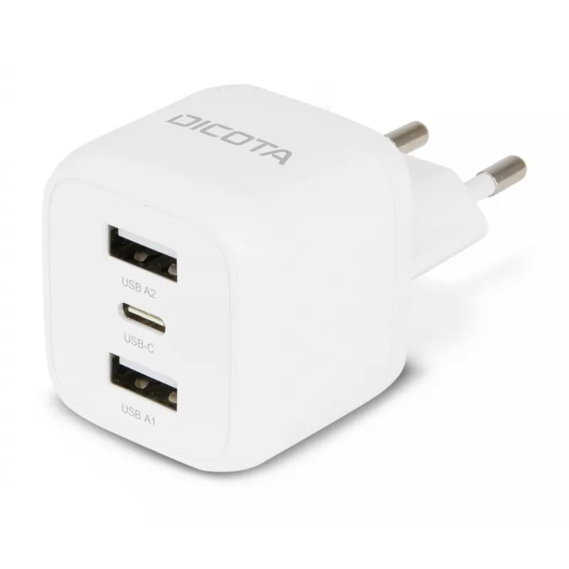 DICOTA D32069 Cargador para dispositivos móviles Portátil, Smartphone Blanco AC Carga rápida Interior