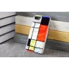 Funda protectora iKins para Apple iPhone 8 / 7 Mondrian blanco