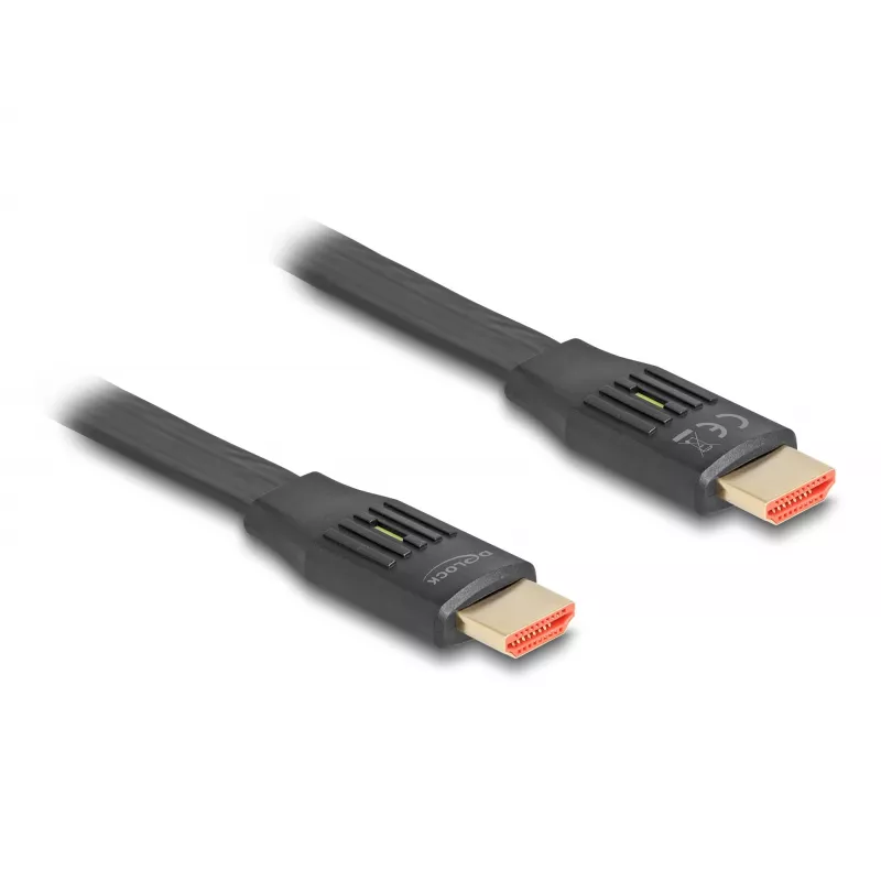 Cable HDMI DeLOCK 81003 3m HDMI Type-A conector macho 48 Gbit/s negro