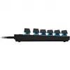 Logitech G PRO X RAPID - Teclado - TKL - Retroiluminación - USB - QWERTZ - Alemán - Interruptores: lineales - negro (920-013228)