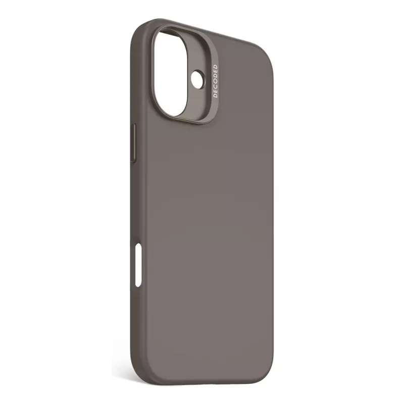 Funda Decoded Silicone para iPhone 16 Plus 17 cm negra