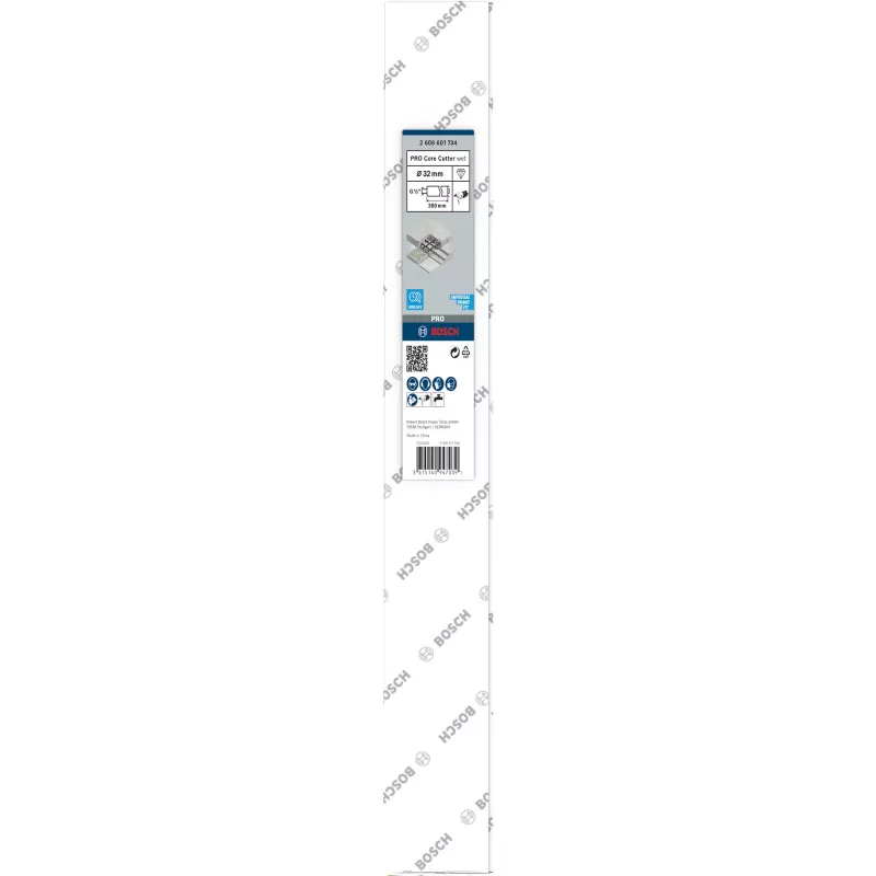 Bosch PRO Core Cutter wet, broca, 3,2 cm, hormigón, 30 cm, 1,27 cm, blíster