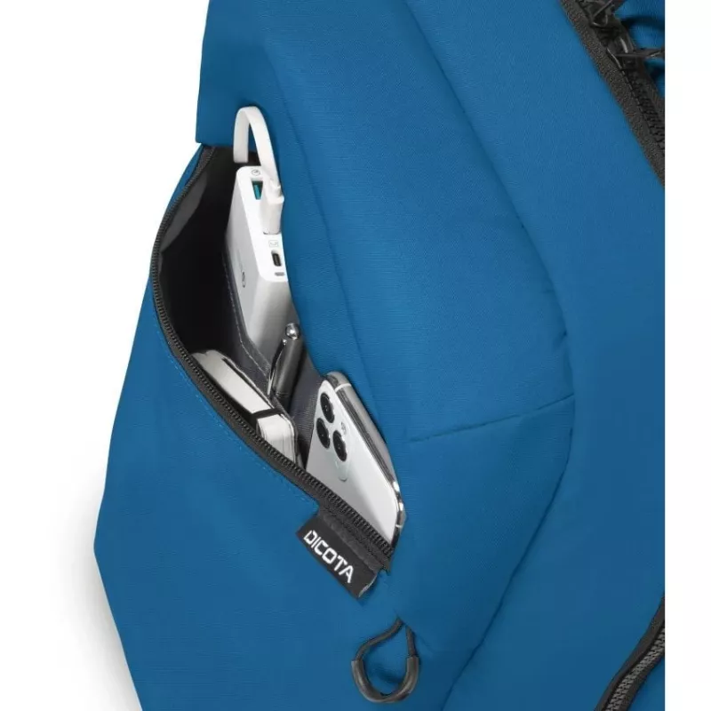 Mochila de ocio DICOTA D32160-RPET azul poliéster Urban 440 mm