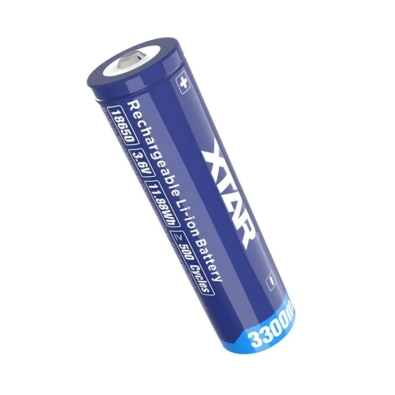 Batería 18650 3,6V Li-ion 3300 mAh con protección