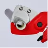 Knipex 90 25 185 - Cortatubos - Acero inoxidable - Plástico - Rojo - 1,2 cm - 18,5 cm (90 25 185)
