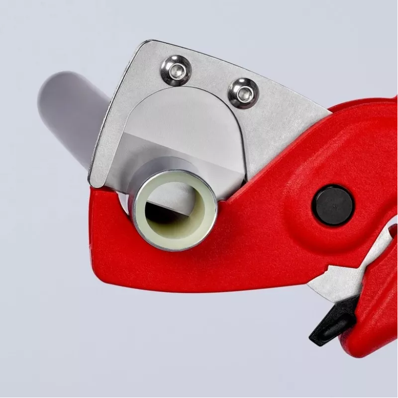 Knipex 90 25 185 - Cortatubos - Acero inoxidable - Plástico - Rojo - 1,2 cm - 18,5 cm (90 25 185)