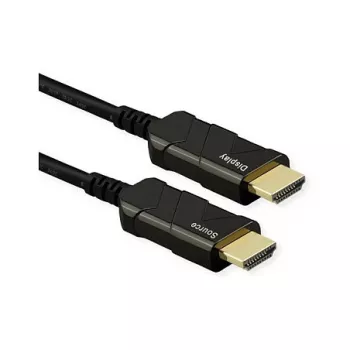 ROLINE Cable óptico activo HDMI Ultra 8K, 15 m