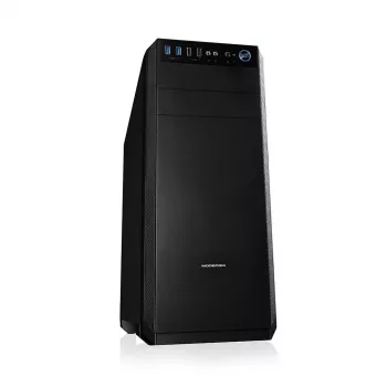 Caja de ordenador Modecom Oberon Pro semitorre negra