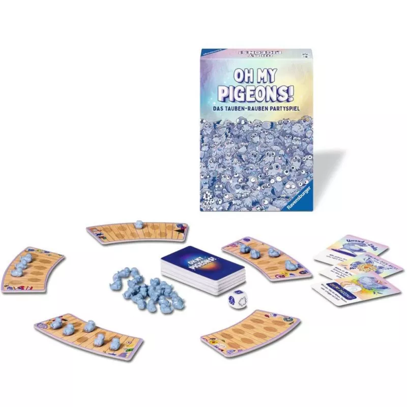 Oh my Pigeons, juego de cartas
