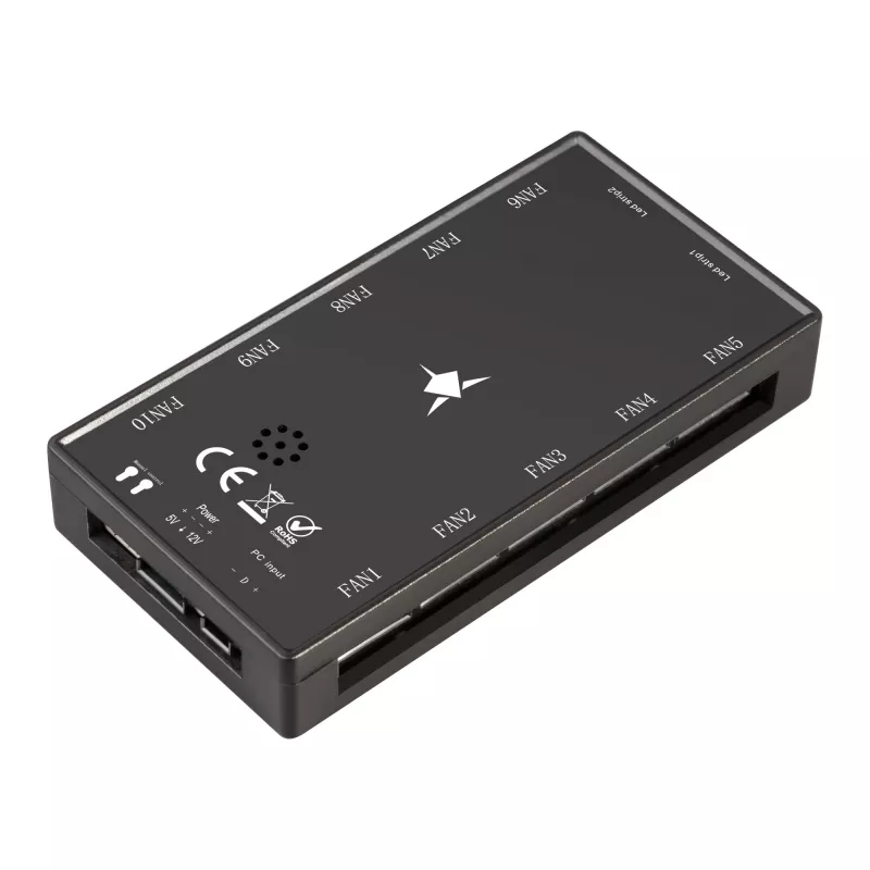 Kit de ventiladores para carcasa White Shark Nebula-2 negro – ventilador ARGB de 120 mm (kit)