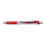 Bolígrafo retráctil con clip Pentel Energel XM Clic Rojo