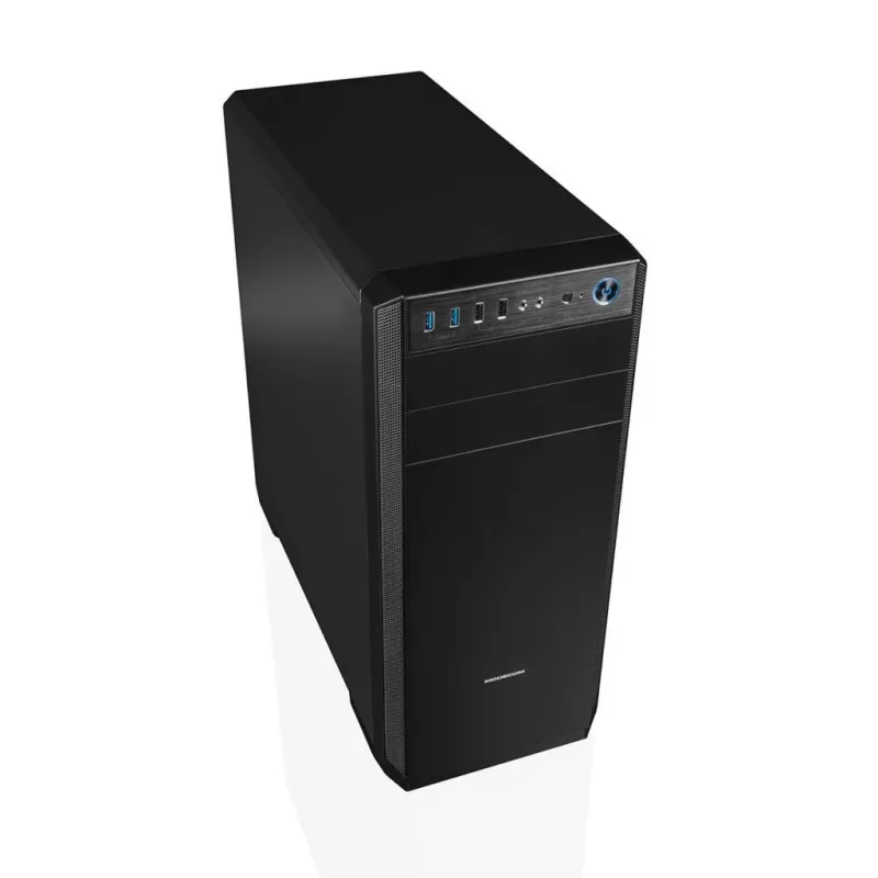 Caja de ordenador Modecom Oberon Pro semitorre negra