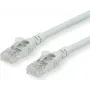 ROLINE - Cable de parcheo - RJ-45 (M) a RJ-45 (M) - 30 cm - SFTP - CAT 6a - Gris (21.15.2970)