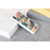 Funda protectora iKins para iPhone XS/S Mosaik blanco