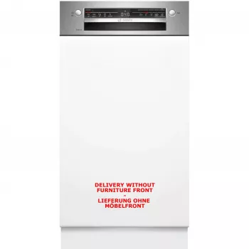 Lavavajillas Bosch Serie 2 SPI2HKS42E semintegrado Slimline 45 cm, 10 cubiertos, 5 programas, clase E