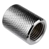 Alphacool HF 17047 manguito G1/4 rosca hembra – G1/4 rosca hembra, latón, cromado