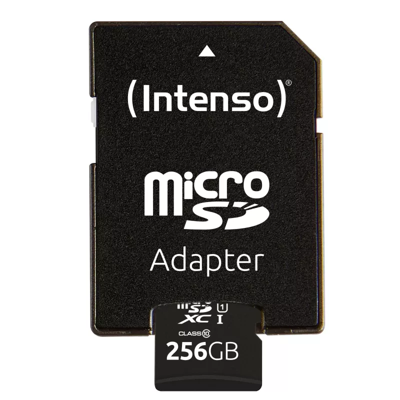 Memoria flash Intenso 256 GB UHS-I microSD Performance Class 10