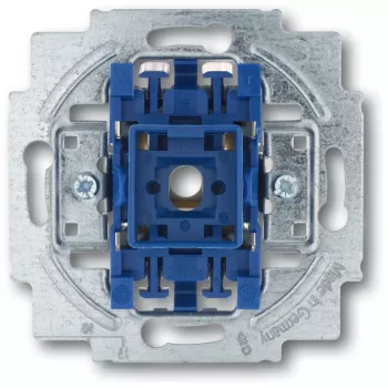 Módulo de interruptor unipolar Busch-Jaeger 2020 US-206, 1P, 10 A, 250 V, azul metallic, 71×71×25 mm