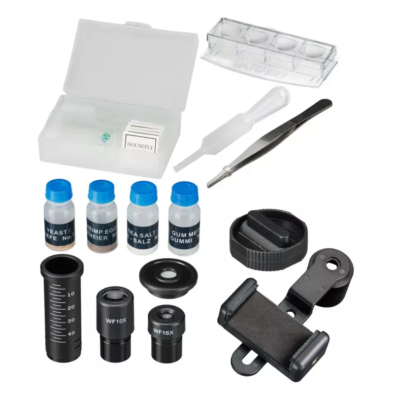Microscopio óptico Bresser JUNIOR Biolux SEL 1600x 40x hasta 1600x