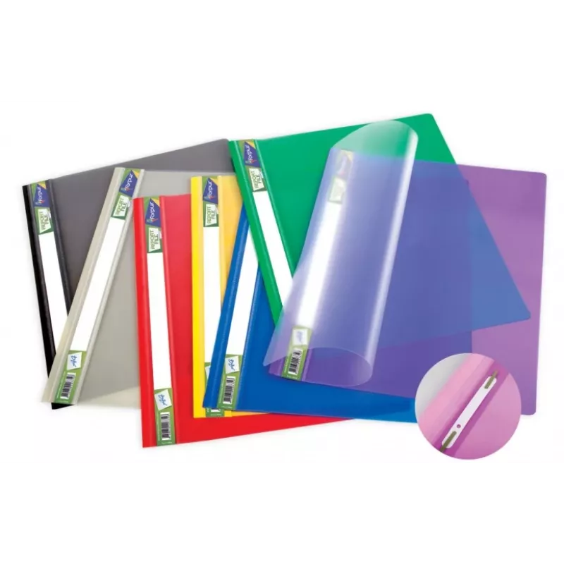 Carpeta con funda transparente Forpus Premium, A4+, negro
