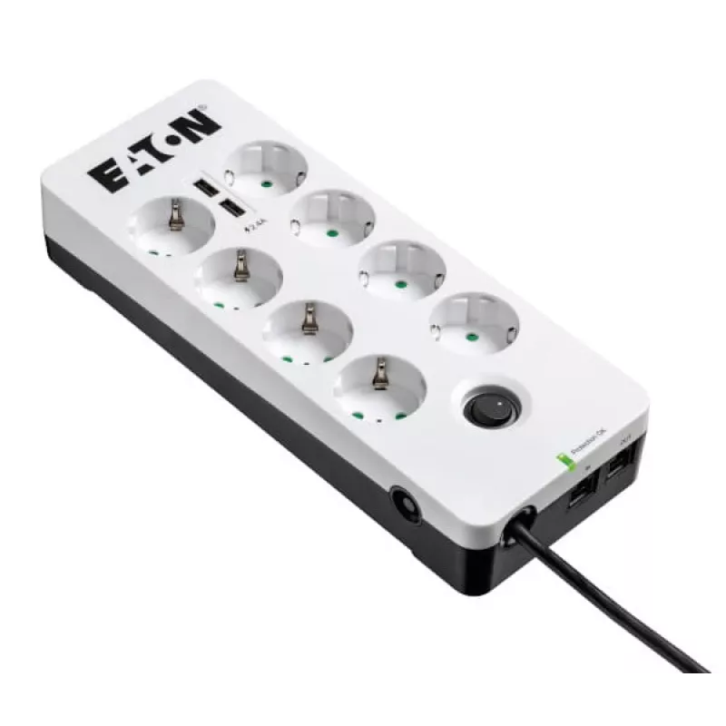 Caja de protección 8 Tel@ USB DIN Eaton