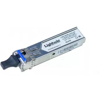 Lightwin WDM SFP 1000Base-LX monomodo, 20KM, SFP/XFP universalmente compatibles (LSFP-WDM-LA20-UNI)