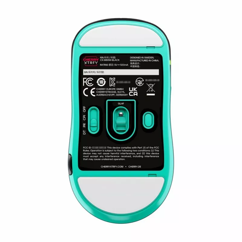 Ratón CHERRY XTRFY M68 Wireless RF inalámbrico