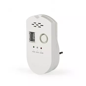Nedis DTCTG10CWT Detector de gas LPG, gas natural