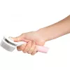 Cepillo ZOLUX 550004 — cepillo para gatos S, cerdas de acero, mango de plástico, 175 mm, rosa/blanco