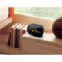 Radio reloj Muse M-150CR con sintonizador FM-PLL, pantalla LED de 1,52 cm, alarma (radio/zumbador), AC 230V/AAA pilas