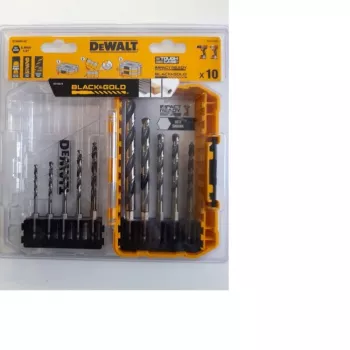 Set de brocas para metal DeWalt DT20620-QZ 10 piezas HEX 1/4