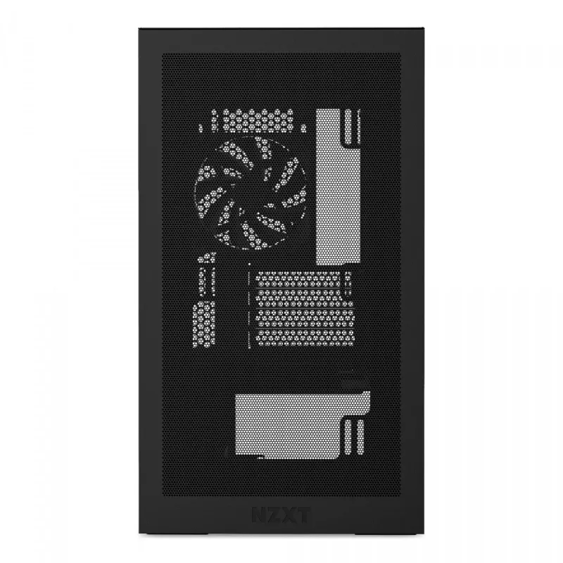 Caja NZXT H3 Flow Micro ATX Airflow - Negro