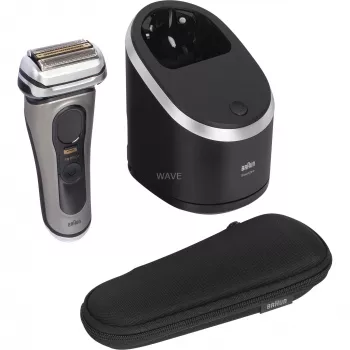 Braun Series 9 Pro+ 9565cc Afeitadora en húmedo y en seco Afeitadora de láminas Recortadora Metallic